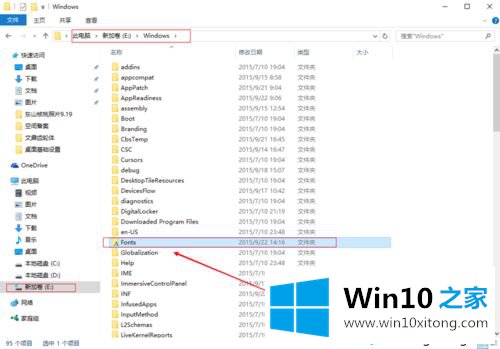 win10系统在photoshop软件中添加字体库的解决方式方法