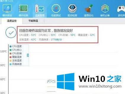 win10状态栏怎么添加cpu温度显示的具体解决技巧