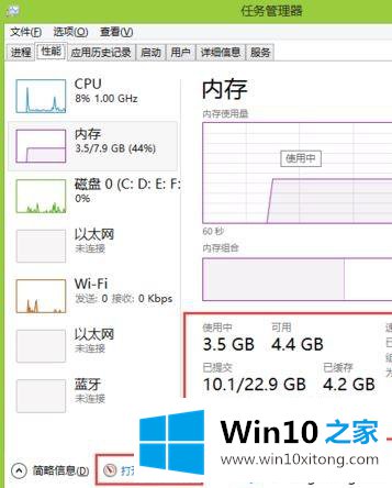 win10系统如何查看进程占用内存的详细解决技巧