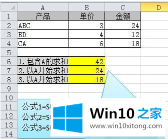 win10系统excel函数公式大全介绍的详尽处理方式