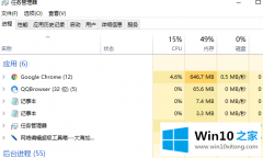 大神给你说win10任务管理器快捷键是什么的具体操作举措