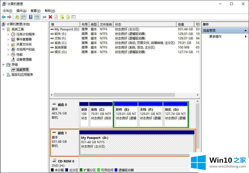 Win10怎么给移动硬盘分区的完全处理手法