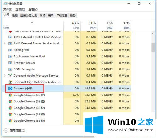 Win1064位系统怎么关闭微软小娜的详细处理措施