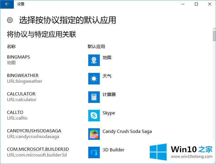 win10系统打开文件时提示“请在默认程序控制面板中创建关联”的具体处理伎俩