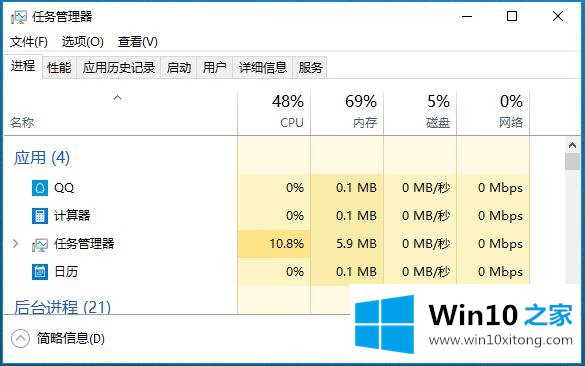 Win10系统任务管理器-（二）如何实现应用程序管理的完全解决要领