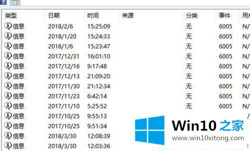 win10如何查询电脑开关机记录的详尽解决手段