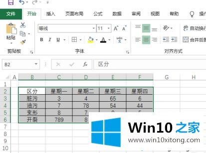 win10系统下excel怎么制作散点图的具体操作办法